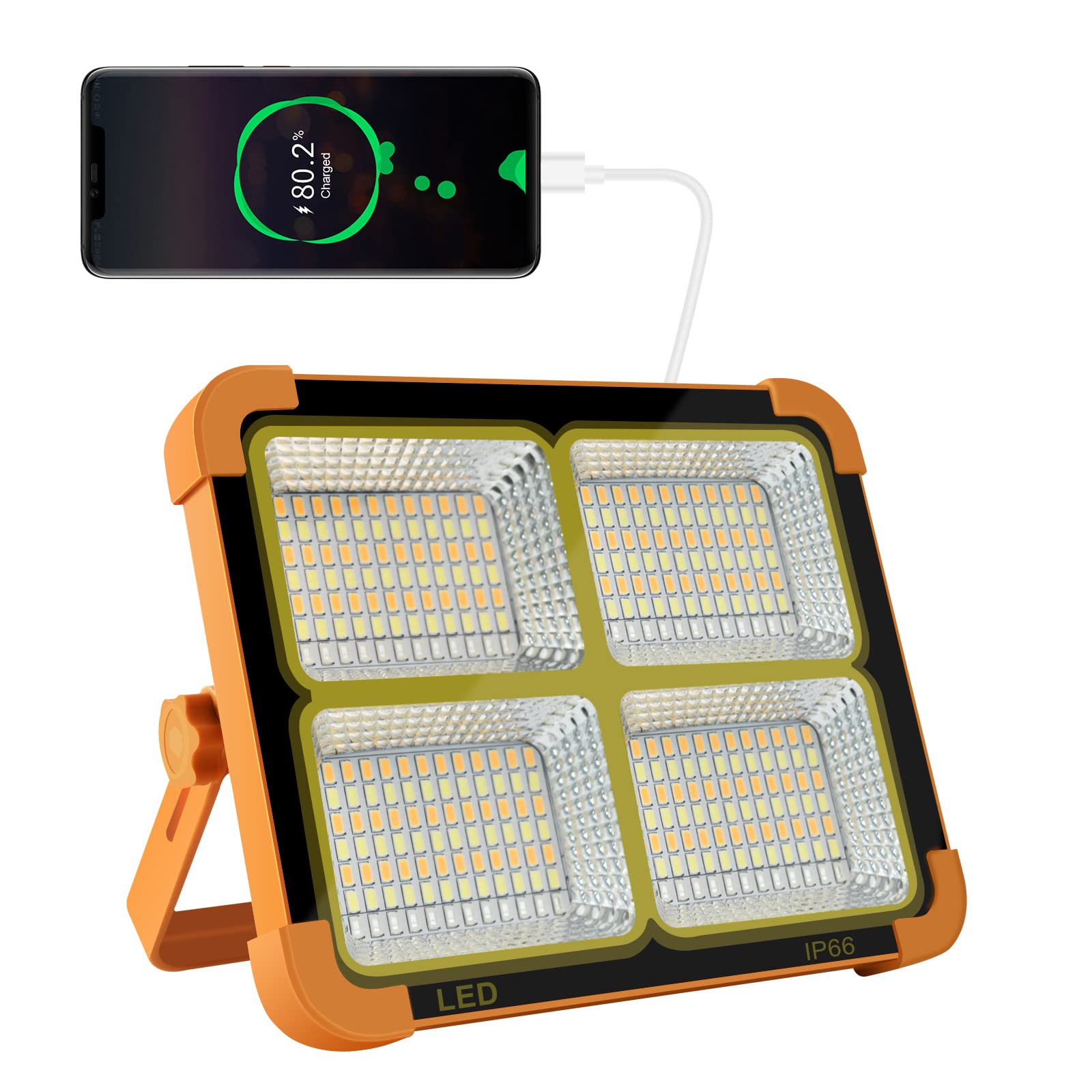پروژکتور شارژی و خورشیدی Keyang 500W