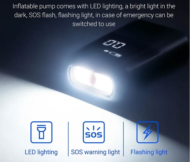 پمپ باد شارژی شیائومی Xiaomi مدل Lydsto 1S YY-CQB01