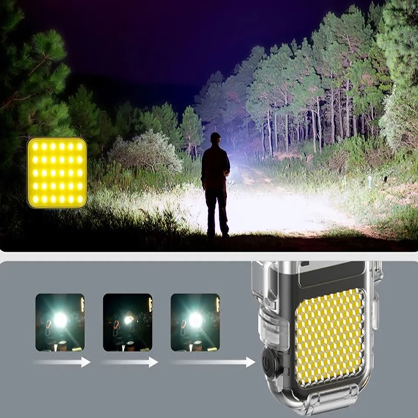 فندک پلاسما(شارژی) چراغ قوه دار