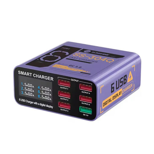 مولتی شارژ 6 پورت Sunshine SS-304Q طراحی جدید