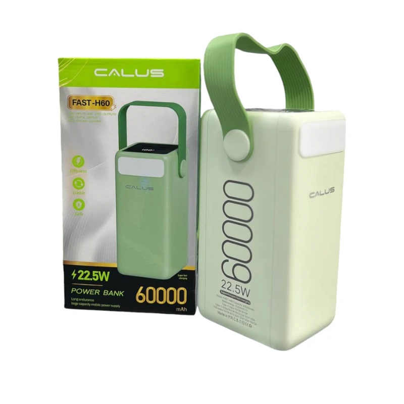 پاور بانک کالوس مدل FAST-h60 ظرفیت 60000 میلی آمپرساعت