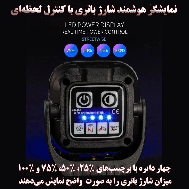 چراغ اضطراری مدل W8129