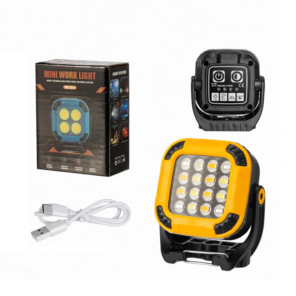 چراغ کار چندمنظوره کوچک و مربعی