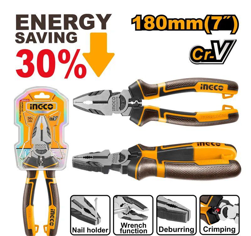 انبردست فشارقوی 7 اینچ اینکو مدلHHCP28180