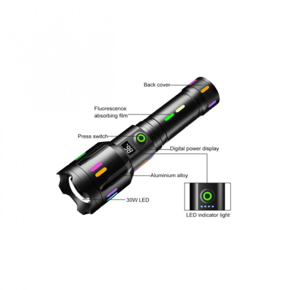 چراغ قوه coba cb-g669ly-x