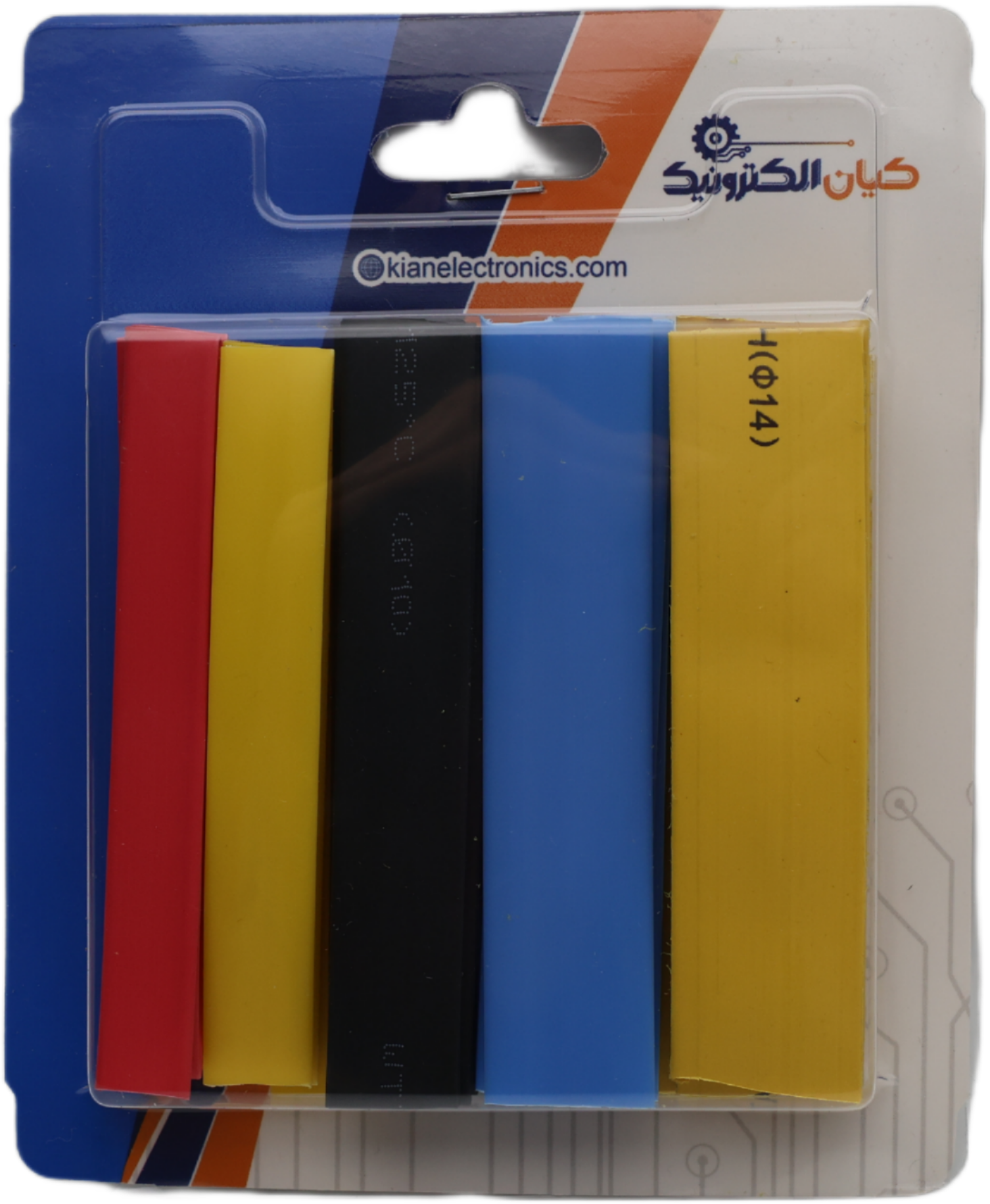 وارنیش حرارتی سایز 7 تا14 بسته 30 عددی