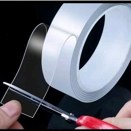 چسب دوطرفه  شفاف بیرنگ