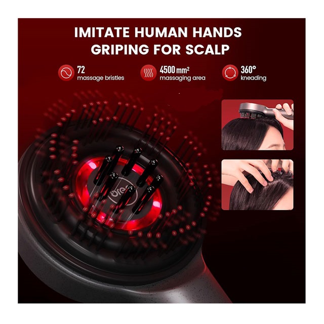 ماساژور سر مدل شانه scalp massage comb