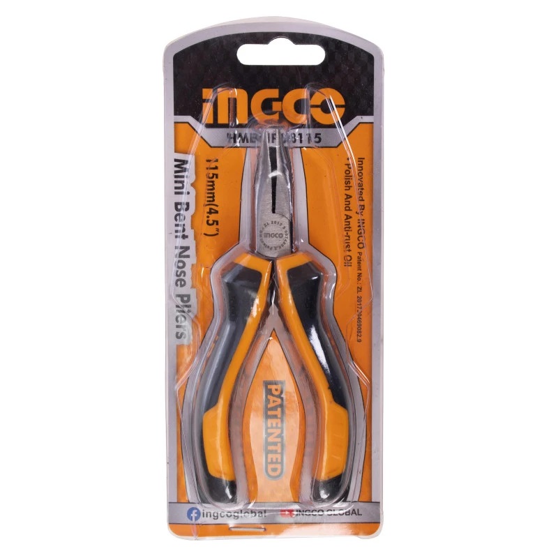 انبر دم باریک اینکو مدل HM-BNP-08115 سایز 4.5 اینچ