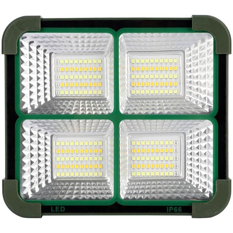 پروژکتور سیار شارژی و پاور بانک خورشیدی Solar LED Light D08