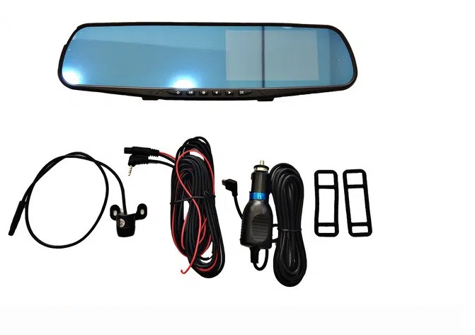 DVR خودرو همراه با دوربین عقب دید در شب مدل RCO 1127