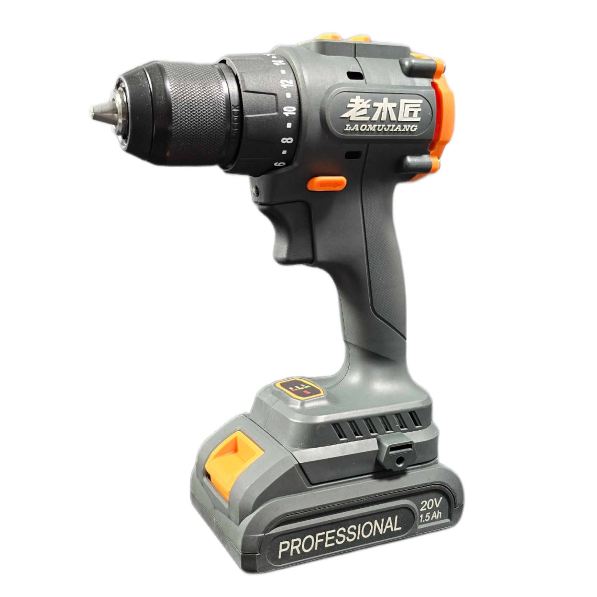 دریل شارژی laomujiang  لاموجیانگ lmj-02