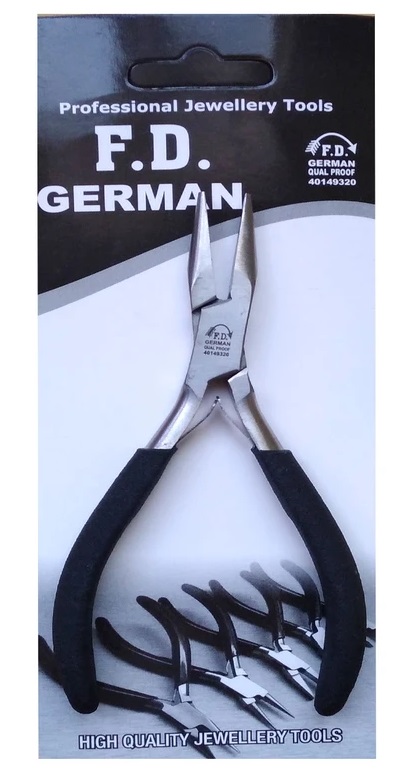 انبر دم باریک اف دی مدل F.D.40149320 سایز 125 میلیمتر