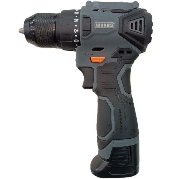 دریل شارژی براشلس 16/8 ولت تک باتری وینز wynns