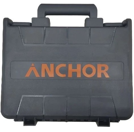 خرید دریل چکشی شارژی براشلس ANCHOR 20 ولت باتری 2Ah گشتاور 45 نیوتن متر