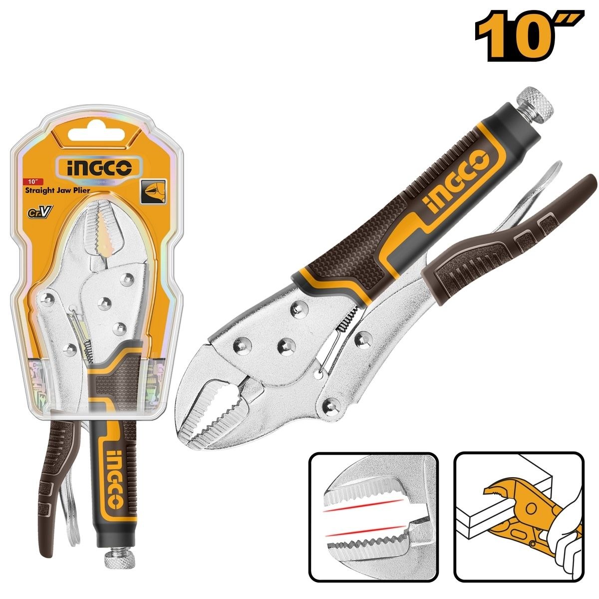 انبر قفلی اینکو مدل HSJP0110سایز 10اینچ