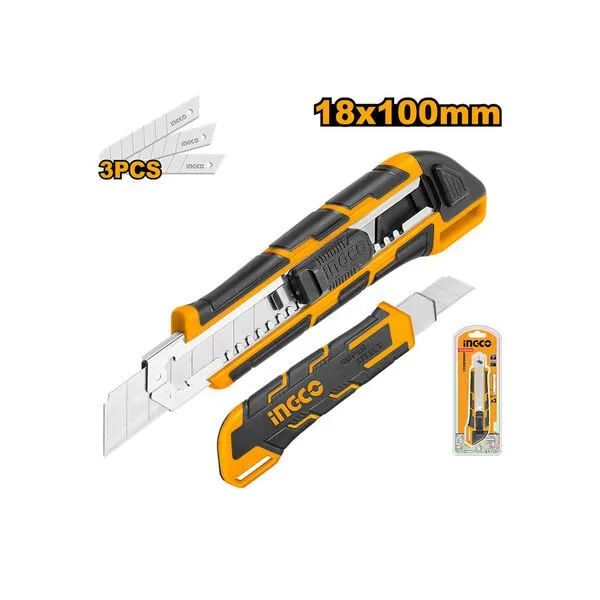 کاتر موکت بر اینکو مدلHKNS28035با سه تیغه فولاد sk5