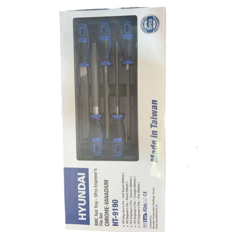 مجموعه 5 عددی سوهان هیوندای مدل HT-9190