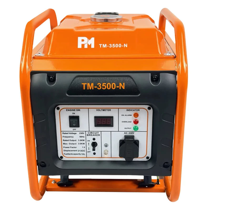 موتور برق اینورتر 3500 وات پی ام مدل TM3500N