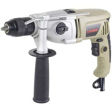 دریل گیربکسی 13 میلیمتر 810 وات سه نظام اتوماتیک کرون مدل CT10067C