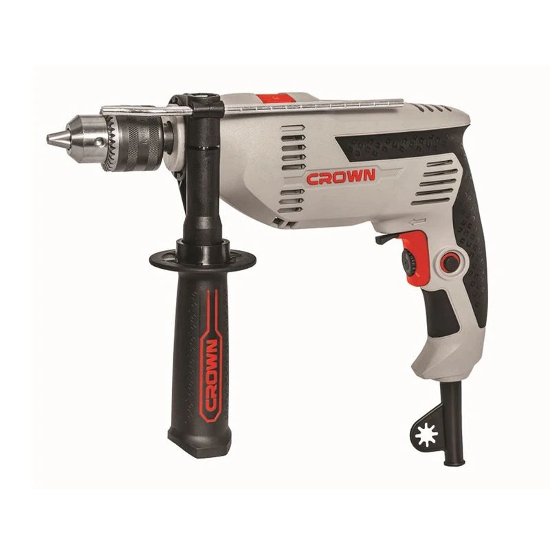 دریل چکشی 13 میلیمتر 750 وات سه نظام آچاری کرون مدل CT10129