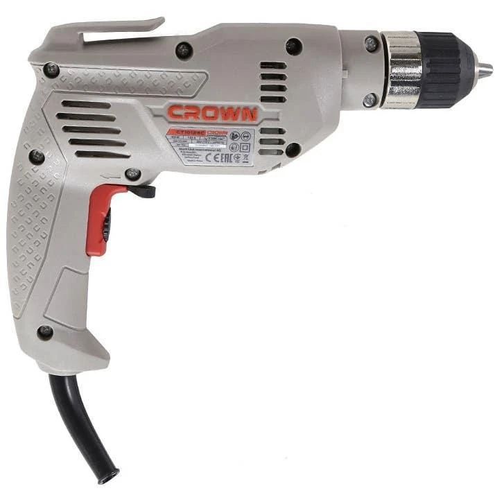دریل 10 میلیمتر 400 وات سه نظام آچاری کرون مدل CT10126